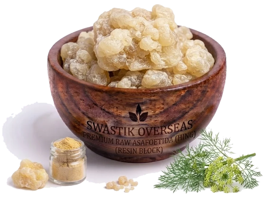Asafoetida (Hing) — hammer-milled by Swastik Overseas