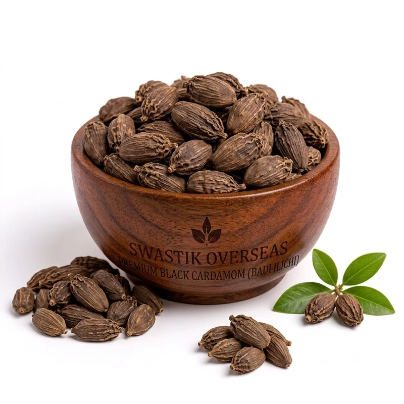 Black Cardamom (Badi Elaichi) — Swastik Overseas