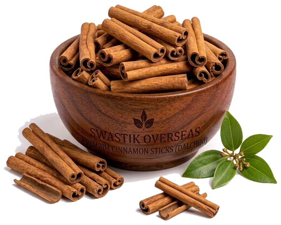 Cinnamon Sticks (Dalchini) — hammer-milled by Swastik Overseas