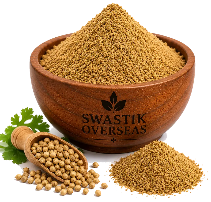 Coriander Powder (Dhania) — hammer-milled by Swastik Overseas