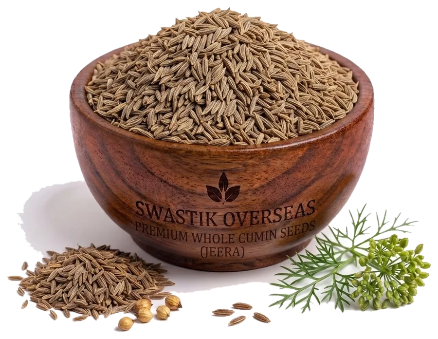 Cumin Seeds (Jeera) — hammer-milled by Swastik Overseas