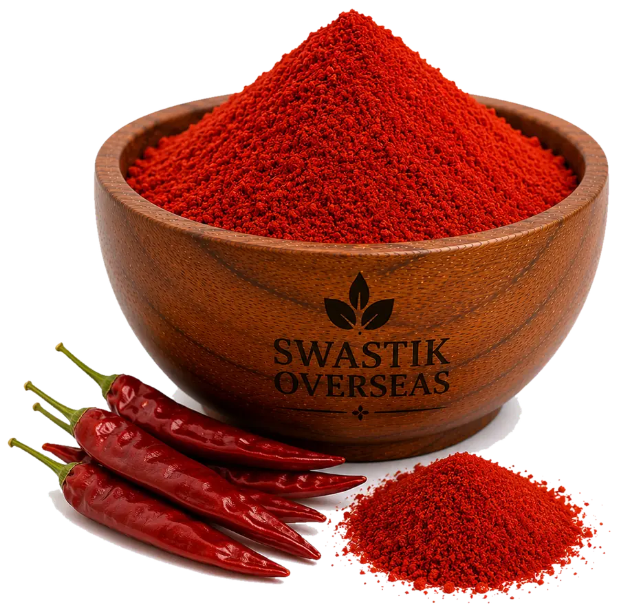 Red Chilli Powder (Lal Mirch) — hammer-milled by Swastik Overseas