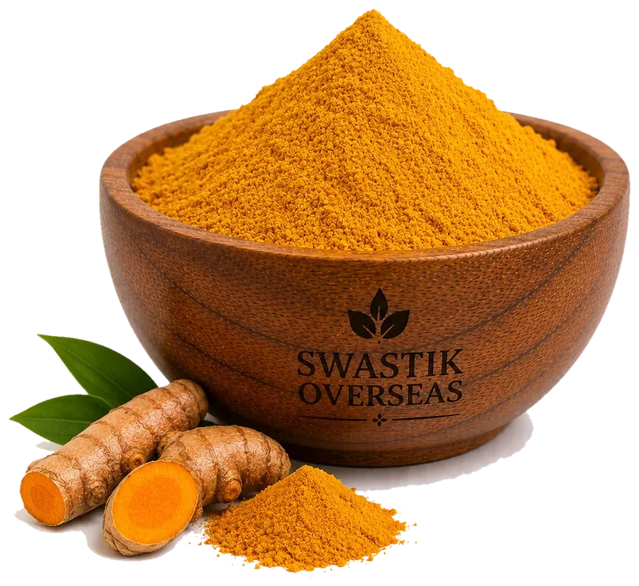 Turmeric Powder (Haldi) — hammer-milled by Swastik Overseas
